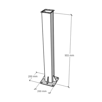 2 - PILLAR FOR 22KW