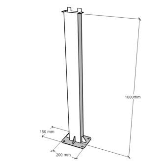 2 - ZCS AZZURRO - PILLAR FOR 30KW