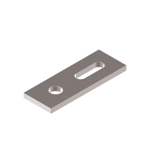 2 - PIASTRA x 9211 M12 E FORO OBLUNGO M10