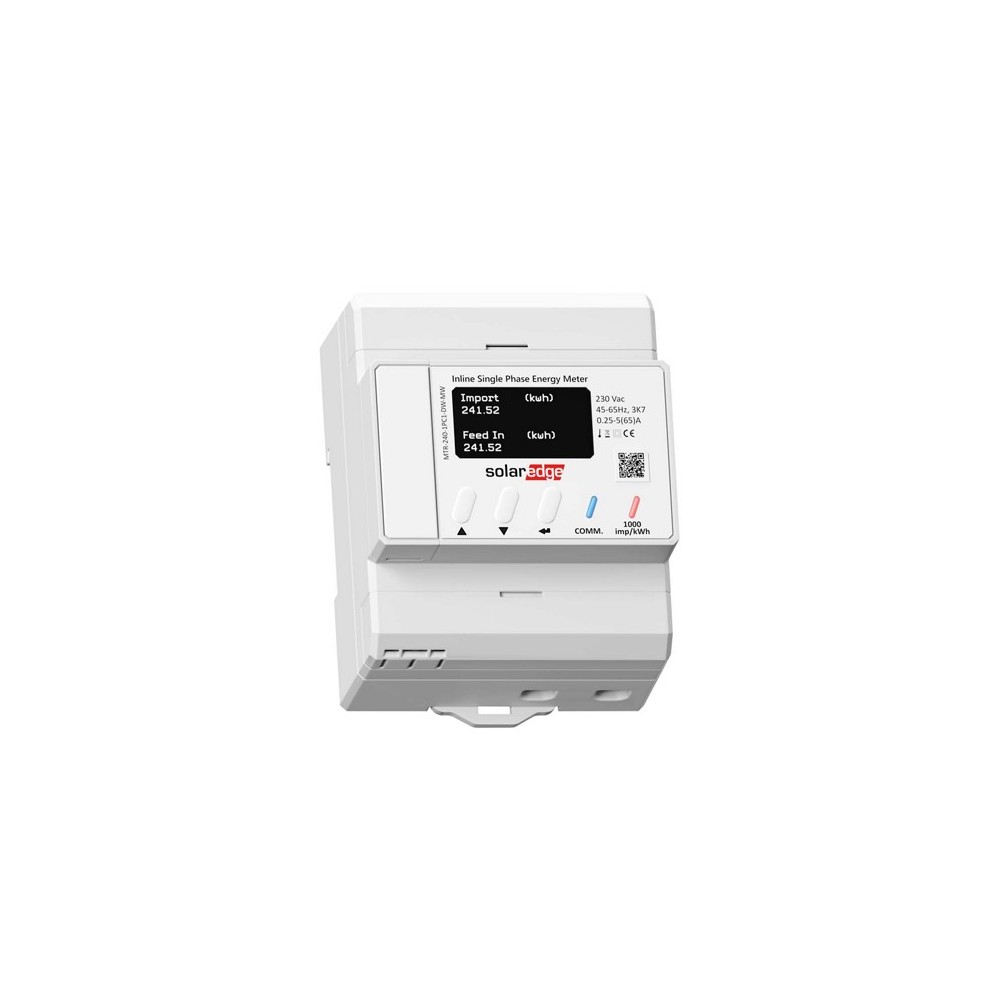 2 - Solaredge Meter inline 1Ph
